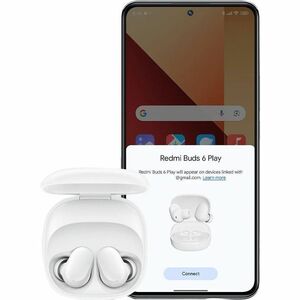 Auricular Redmi Buds 6 Play M2420E1 True Wireless Auricular Estéreo - Blanco - Binaural - Intrauditivo - 1000cm - Bluetoot