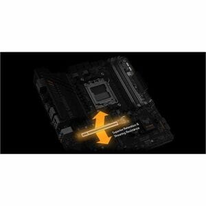 Carte mère de jeux de bureau TUF A620M-PLUS - AMD A620A Chipset - Socket AM5 - Micro ATX - Ryzen 5, Ryzen 7, Ryzen 9 proce