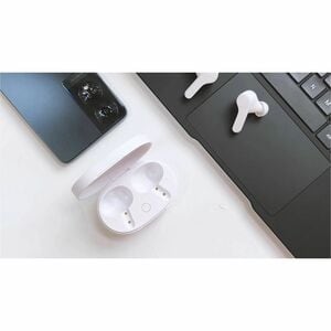 TCL MOVEAUDIO Go True Wireless Earbud Stereo Earset - White, Multicolor - Binaural - In-ear - Bluetooth - 16 Ohm - Noise R