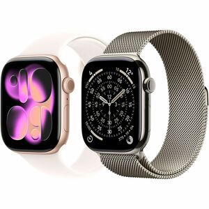 Apple Watch Series 11 Smartwatch - 46 mm Case Height - 39 mm Case Width - Rose Gold Case Color - Light Blush Band Color - 