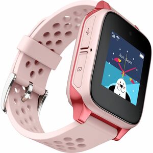 TCL MOVETIME MT46X Smartwatch - Kinder - Pink Body Color - Wireless LAN - 4G - Kamera, Push-Benachrichtigung, SMS, Alarm, 