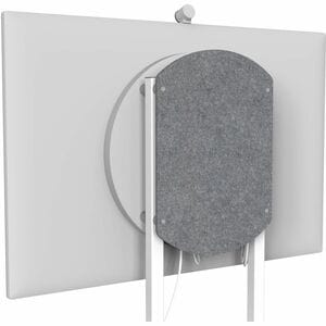 Heckler Design Rolling Stand for Surface Hub 3 - Up to 50" Screen Support - 65.10" Height x 37.70" Width x 31.70" Depth - 