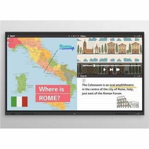 LG CreateBoard 75TR3DQ-B 1905 mm 4K UHD LCD Collaboration Display - ARM Corteccia A73 + A53 - 8 GB - Touchscreen - 16:9 Ra