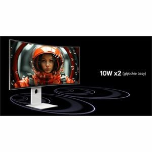 LG UltraFine 40U990A-W 40" (101.6 cm) Class 5K2K WUHD Curved Screen LCD Monitor - 21:9 - 39.7" (100.8 cm) Viewable - Nano 