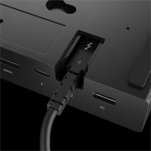 Lenovo ThinkPad Thunderbolt 4 Docking Station für Notebook, Bildschirm, Monitor - Ladefunktion - 135 W - Schwarz - 4 Unter