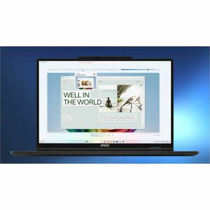 MSI Venture A16 AI+ A3HM Venture A16 AI+ A3HMG-018 40,6 cm (16 Zoll) Copilot+ PC Notebook - 2K - 120 Hz - AMD Ryzen AI 9 3