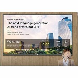 LG CreateBoard Pro 86TR3PN-B Collaboration Display - 86" LCD - ARM Cortex A76 + A55 - 8 GB - Touchscreen - 16:9 Aspect Rat