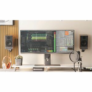 ALOGIC Edge 40" Ultrawide WQHD LCD Monitor with 90W PD, Silver, HDMI cable, USB-C cable, Power Adaptor