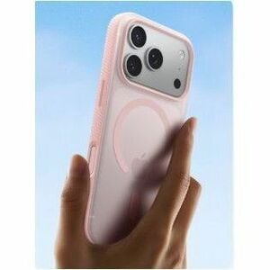 Belkin SheerForce Hülle für Apple iPhone 17 Pro Smartphone - Rosa - Translucent, Softtouch - Sturzsicher, Rutschfest, Stoß