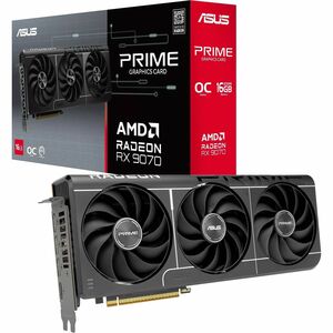 Carte Graphique Asus AMD Radeon RX 9070 - 16 Go GDDR6 - 7680 x 4320 - 2,14 GHz Horloge de jeu - 2,61 GHz Boost clock - 256