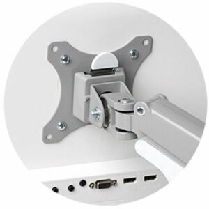 SmartFit One-Touch Height Adjustable Dual Monitor Arm