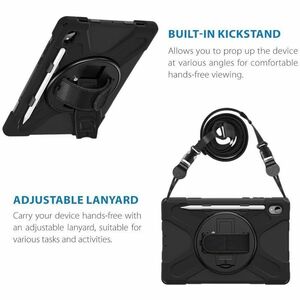 Strike Rugged Carrying Case Samsung Galaxy Tab S11 Tablet - Drop Resistant, Bump Resistant, Shock Resistant, Scratch Resis