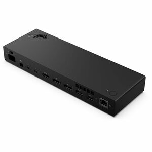 Lenovo 13 Anschluss(e) Thunderbolt 5 Docking Station für Monitor, Notebook, Mikrofon, Mobile Workstation - Ladefunktion - 