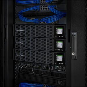 CyberPower OL3KRTHD Smart App Online UPS Systems - 3000VA/2700W, 100 - 125 VAC, NEMA L5-30P, 2U, Rack / Tower, Sine Wave, 