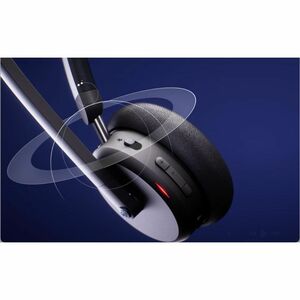 Cuffie Lenovo 6550 Wireless Over-the-head Stereo - Nero - Microsoft Teams Certification - Binaural - Circumaurale - 3000 c
