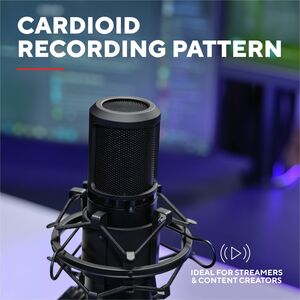 Mikrofon für Live-Streaming, Aufzeichnung, Podcasting, Inhaltserstellung, Spiele Trust Emita II GXT 269 - Kabelgebunden - 