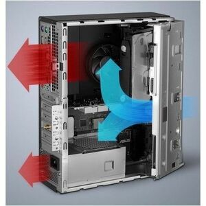 Asus ExpertCenter D5 D501SER-7147001390 Desktop Computer - Intel Core i7 14th Gen i7-14700 - 16 GB - 512 GB PCI Express NV