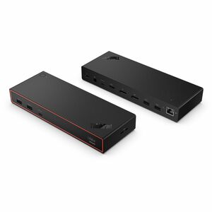 Lenovo SmartDock 5500 11 Anschluss(e) USB4 Docking Station für Monitor, Notebook, Mobile Workstation - Ladefunktion - 135 