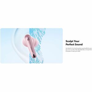 Auricolare soundcore Liberty 4 True Wireless Earbud Stereo - Binaural - In-ear - Bluetooth - Riduzione di rumore Microfono