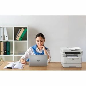 HP 355sdnw Wired & Wireless Laser Multifunction Printer - Monochrome - Copier/Printer/Scanner - 1200 x 1200 dpi Print - Au
