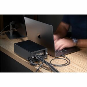 OWC Mercury Helios 5S - For Laptop, Computer, PC, Mac, Workstation - Thunderbolt 5 - Black