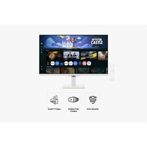 Samsung S27FM501EE 27" Class Full HD Smart LCD Monitor - 16:9 - Warm White - 27" Viewable - In-plane Switching (IPS) Techn