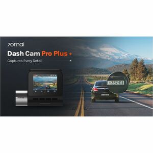 70mai A500S Front/Rear Vehicle Camera - 5.1 cm (2") Screen - Wireless - Night Vision - 2592 x 1944 Video