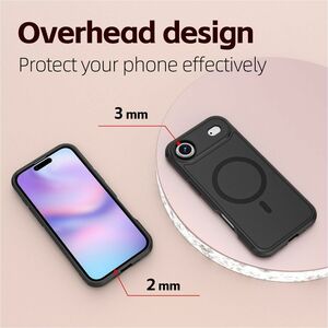 4smarts Robust Hülle für Apple iPhone Air Smartphone - Schwarz - Retail - Sturzsicher, Schlagfest, Stoßdämfpend, Kratzfest