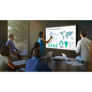 BenQ Board Essential RE9804FV2 2489.20 mm 4K UHD LCD Collaboration Display - ARM Cortex A73 + A53 - 8 GB - High Precision 