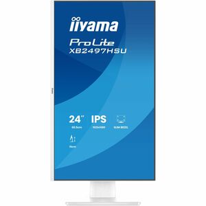 Moniteur LED iiyama ProLite XB2497HSU-W1 24" Classe Full HD - 16:9 - Blanc mat - 60,5 cm (23,8") Viewable - Technologie IP