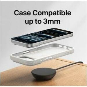 Belkin UltraCharge Induction Charger - Black - For iPhone - Input connectors: USB - Qi2 Certified, Magnetic, Fast Charging