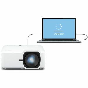 ViewSonic Luminous Superior LSD400W DLP Projector - Wall Mountable, Ceiling Mountable - White - 1280 x 800 - Front, Ceilin