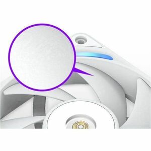 NZXT RF-U14PN-W1 Cooling Fan - PC, Motherboard, Radiator, Heatsink - 140 mm Maximum Fan Diameter - 1 x Fan(s) - 197.08m³/h