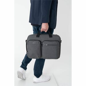 Targus Hybrid TBT94304GL Carrying Case (Backpack/Briefcase) for 38.1 cm (15") to 40.6 cm (16") Notebook - Grey - TAA Compl