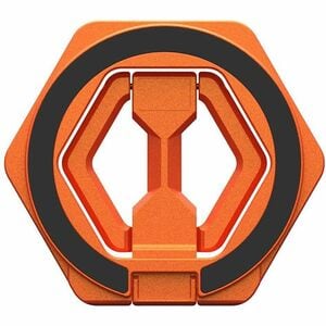 UAG AirTag, Wallet, Smartphone Phone Ring - Landscape, Vertical - Metal - Burnt Orange - Magnetic, Built-in Magnet, Kickst