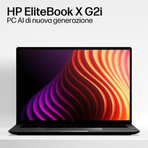 HP EliteBook X G2i 14 inch Notebook Next Gen AI PC Wolf Pro Security Edition. Tipo di prodotto: Computer portatile, Fattor