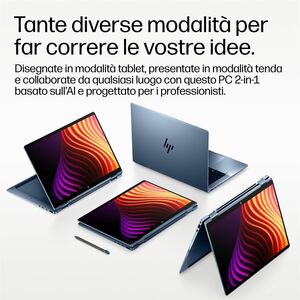 HP EliteBook X Flip G2i 14 inch Notebook Next Gen AI PC Wolf Pro Security Edition. Tipo di prodotto: Ibrido (2 in 1). Fami
