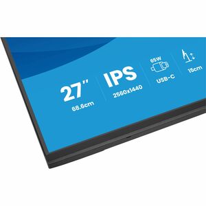iiyama ProLite XB2797QSN-B1 27 Zoll Klasse WQHD LED-Monitor - 16:9 Format - Mattschwarz - 68,6 cm (27 Zoll) Viewable - IPS