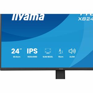 iiyama ProLite XB2491HS-B1 24 Zoll Klasse Full HD LED-Monitor - 16:9 Format - Mattschwarz - 60,5 cm (23,8 Zoll) Viewable -