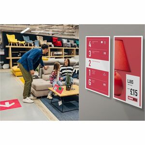 Samsung E-paper 13.3" 16:9 1200x1600 EM13D-X, Removable batteri, USB-C, Tizen 8 (1GB RAM, 8GB storage), WiFi, Bluetooth, U