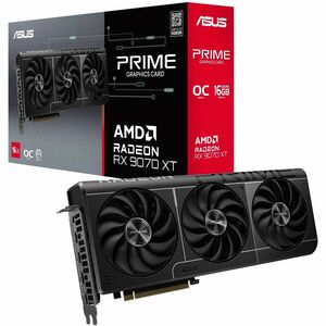 Carte Graphique Asus AMD Radeon RX 9070 XT - 16 Go GDDR6 - 7680 x 4320 - 2,48 GHz Horloge de jeu - 3,03 GHz Boost clock - 