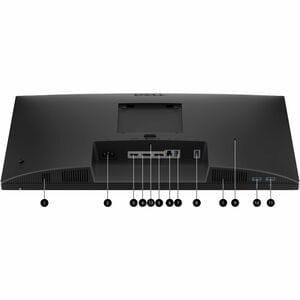 Dell Pro E2426HB 24 Zoll Klasse Webcam Full HD LCD-Monitor - 16:9 Format - Schwarz - 60,5 cm (23,8 Zoll) Viewable - IPS-Te