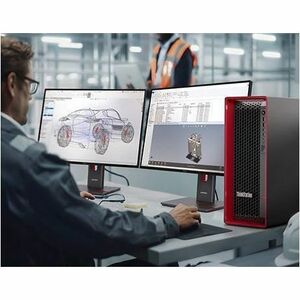 Lenovo ThinkStation P5 Gen 2 30KB001YGE Workstation - 1 x Intel Xeon 634 - vPro-Technologie - 32 GB - 1 TB SSD - Tower - I