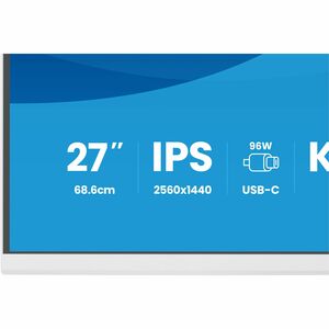 iiyama ProLite XB2797QSNP-W1 27 Zoll Klasse WQHD LED-Monitor - 16:9 Format - Matt-weiß - 68,6 cm (27 Zoll) Viewable - IPS-