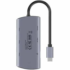 Unitek uHUB D1113C 6 Port(s) USB Type C Docking Station for Tablet PC, Smartphone, Notebook, Mobile Device, Flash Drive - 