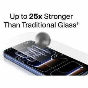 Belkin ScreenForce UltraGlass 2 9H Glass Screen Protector for Apple iPhone 17 Pro Max - Clear - For OLED iPhone 17 Pro Max
