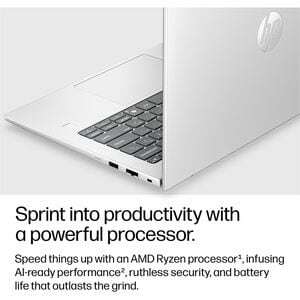 HP ProBook 4 G2a 40.6 cm (16") Copilot+ PC Notebook - WUXGA - AMD Ryzen AI 5 Ryzen AI 400 430 - 16 GB - 512 GB SSD - Pike 