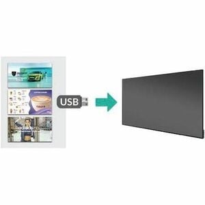 AllSee M98UHD4 98" LCD Digital Signage Display - 24 Hours/7 Days Operation - ARM Cortex A55 - 4 GB - 3840 x 2160 - 16:9 - 