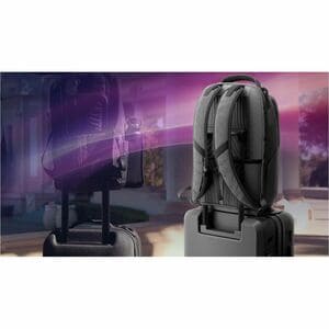 Lenovo Click-Go Tasche (Rucksack) für 40,6 cm (16 Zoll) Notebook - Schwarz, Dunkelgrau - Polyester Körper - Polyester, Sto