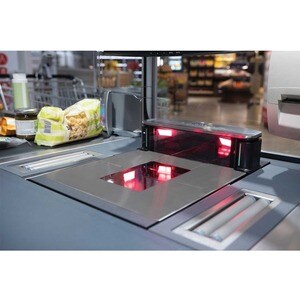 Datalogic Magellan Rugged Industrial, Self-checkout In-counter Barcode Scanner - Cable Connectivity - USB Cable Included -
